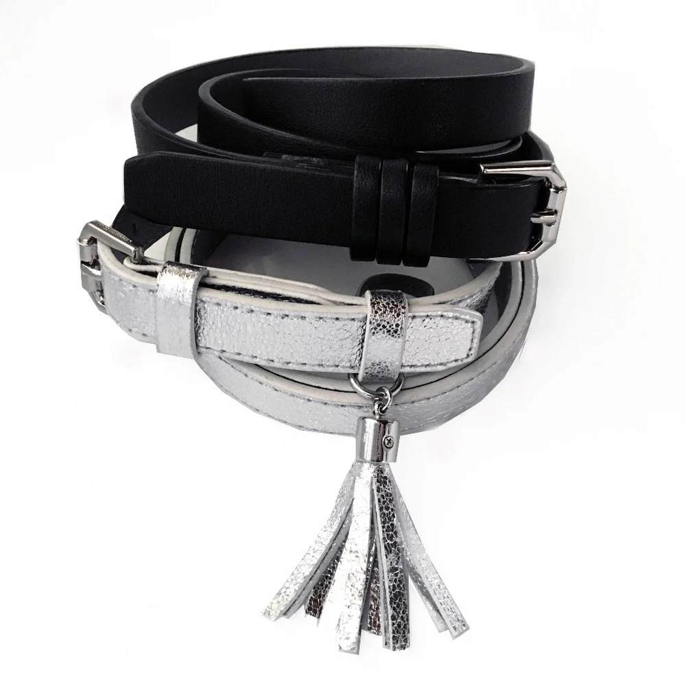 ⭐️ BUNDLE⭐️ KENNETH COLE REACTION - SET OF 2 SKINNY BELTS